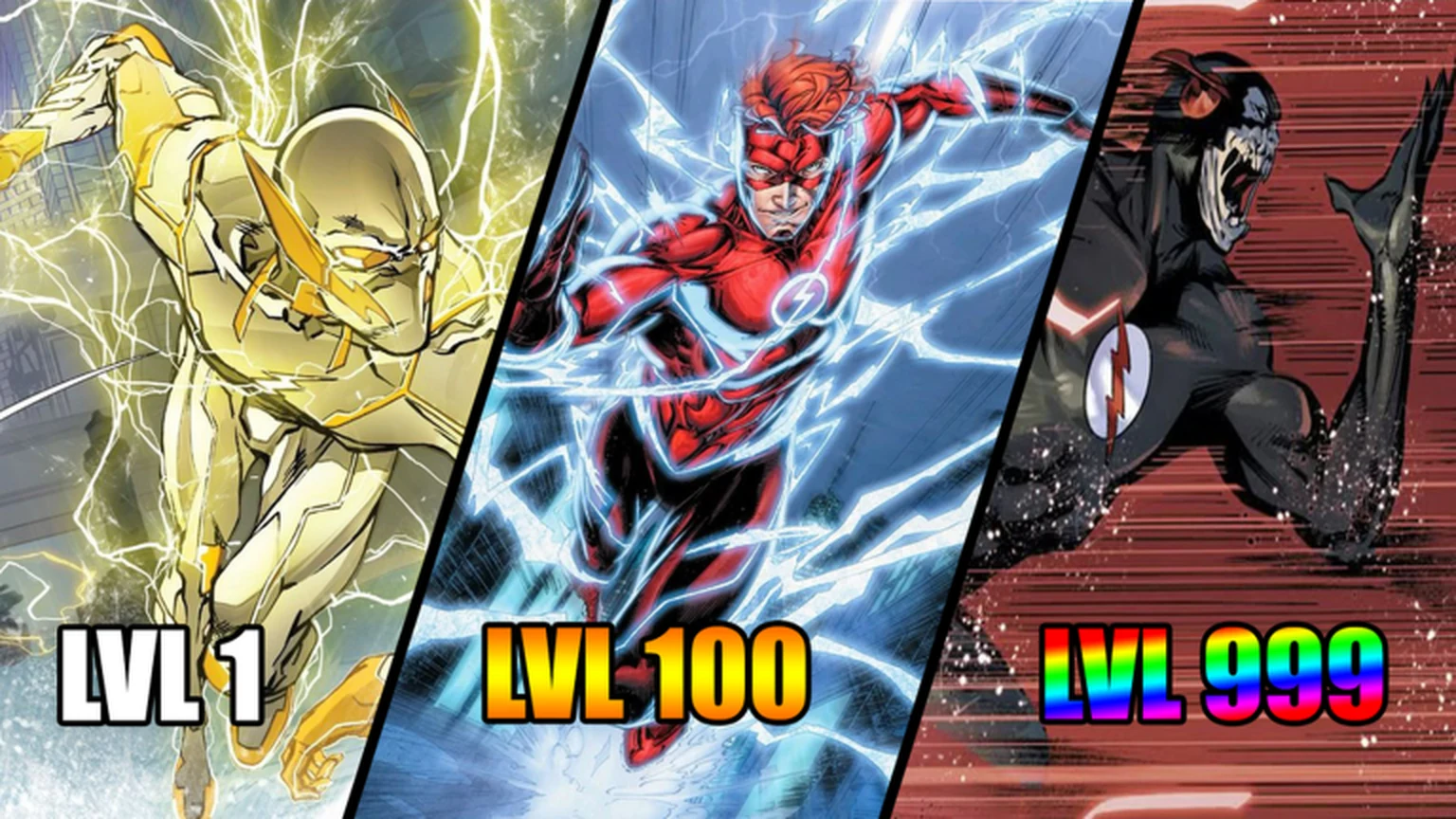 Official Speedsters Infinite artwork showing progression from level 1 to level 999